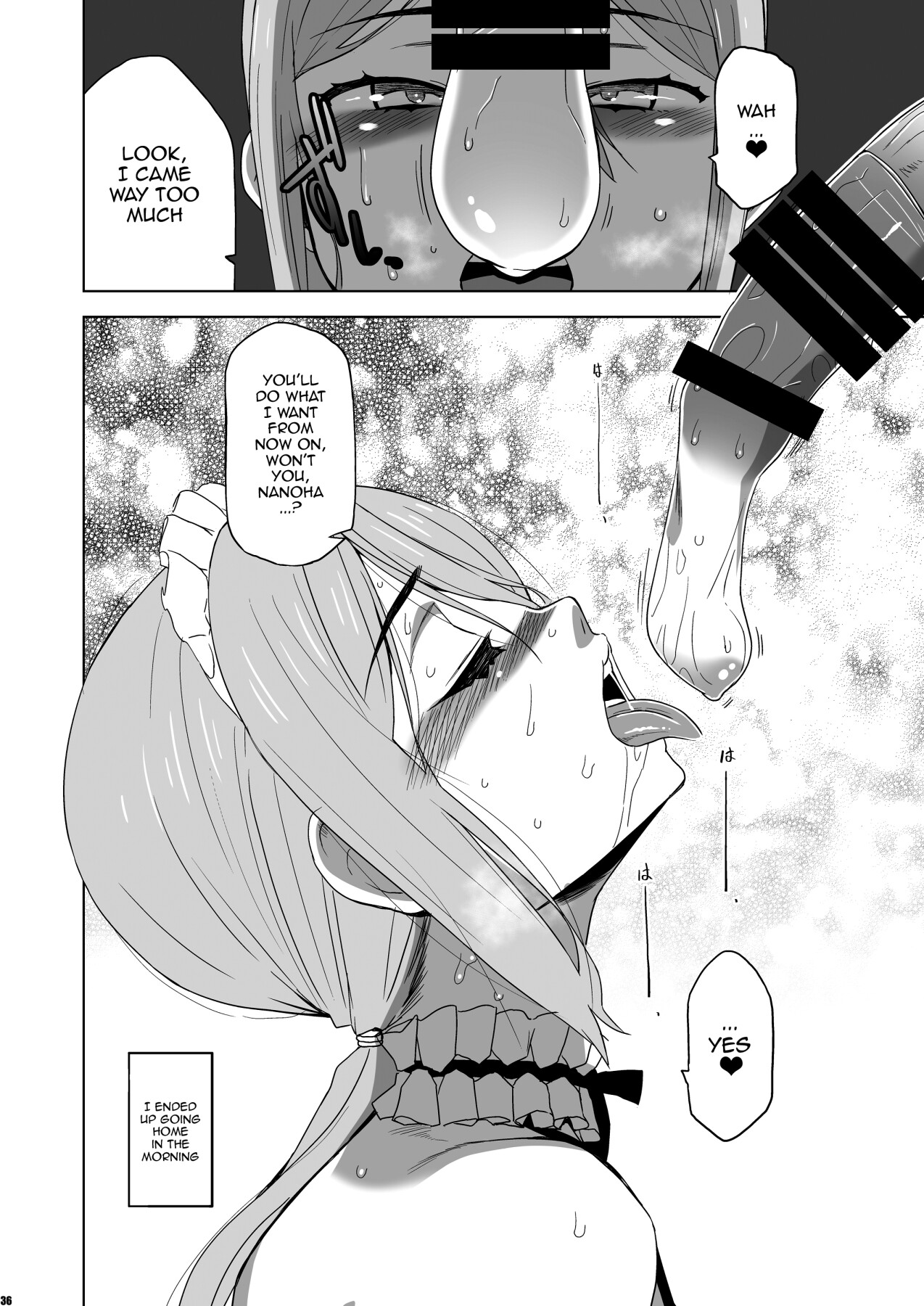 Hentai Manga Comic-You Were Taken Gently Side Story -Momota Nanoha- Vol. 1-Read-35